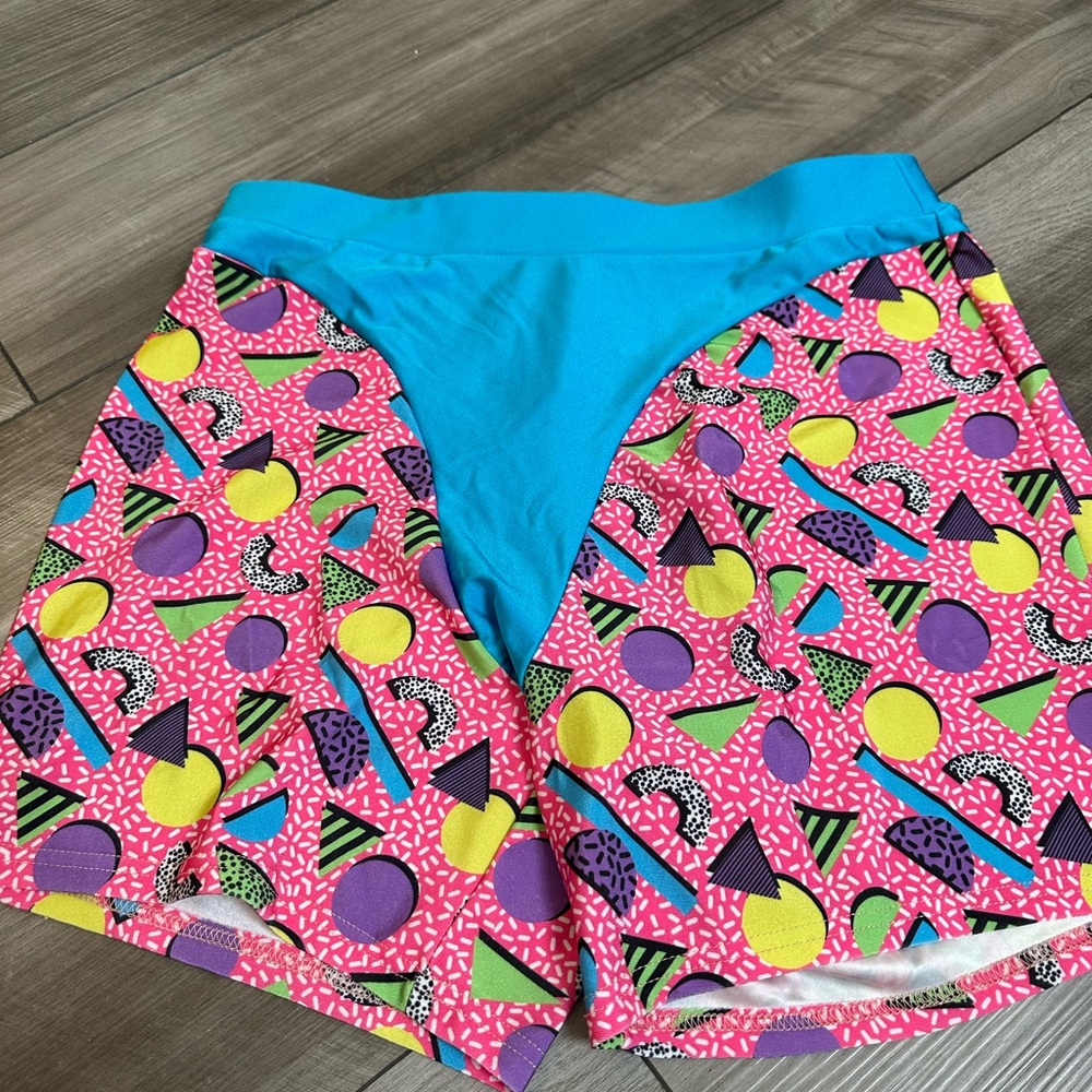Colorful 80s Shorts
